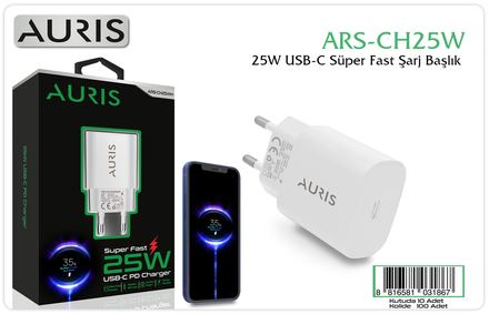 Auris CH25 25W (Sams.) Usb-C Başlık